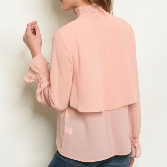 Timeless Blush Blouse - Picture 3 of 3